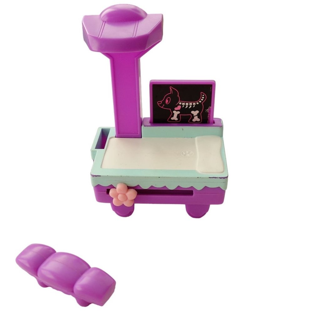 Littlest Pet Shop LPS Get Better Center X Ray & Bench Replacement Piece‎ Part